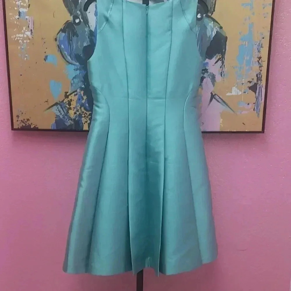 👗 Carlisle Solstice Aqua Teal Dress - Picture 5 of 7
